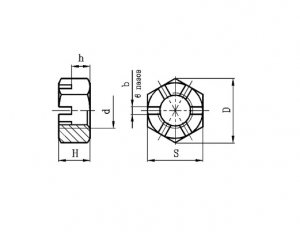 Гайки по чертежам заказчика