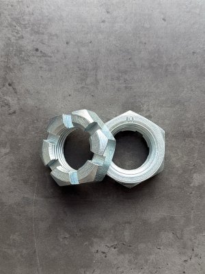 Гайки корончатые и прорезные ГОСТ, DIN, ОСТ