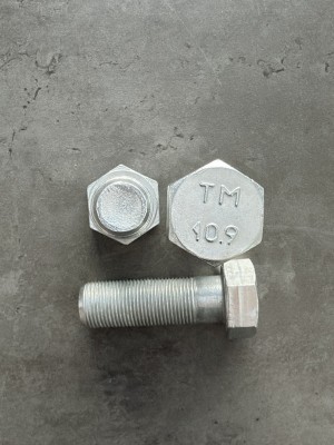 Болт М20х60х1,5 ГОСТ 7798-70 класс прочности 10.9 оцинкованный