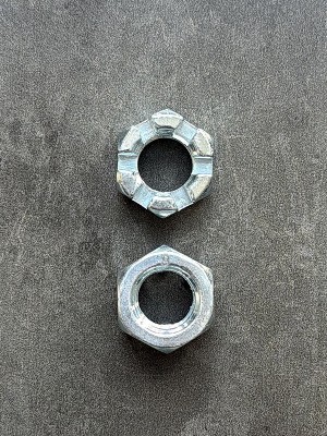 Гайка корончатая, прорезная низкая М16х1,5 ГОСТ 5933-73