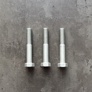 Болт М8х50х1,25 DIN 960 класс прочности 8.8 оцинкованный