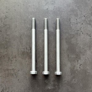 Болт М8х110х1,25 DIN 960 класс прочности 8.8 оцинкованный