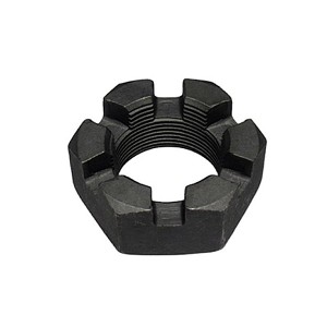 Гайка корончатая низкая М27х2 S-46 Н-17 Оси БДМ усиленная