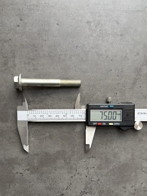 Болт фланцевый М10х75х1,25 8.8 оц. DIN 6921 без насечек